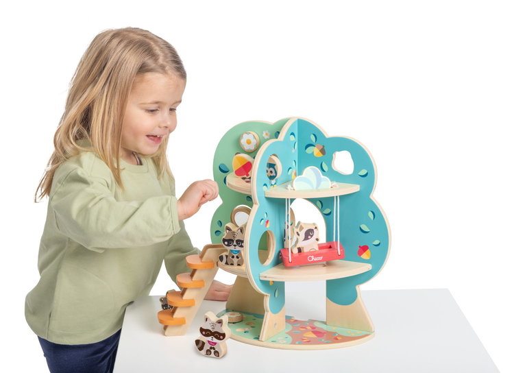 177639 Fa mosómedve ház