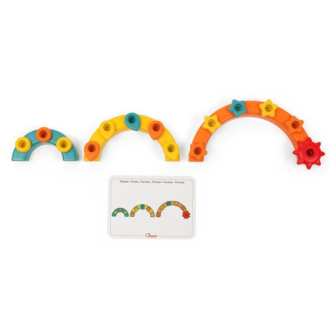 177820 Többszínű szivárványcsapok