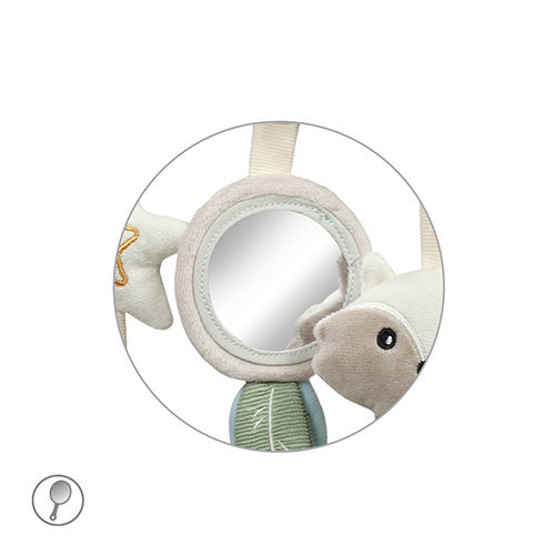 Babyono 1579 Babakocsi és autósülés medál mosómedve