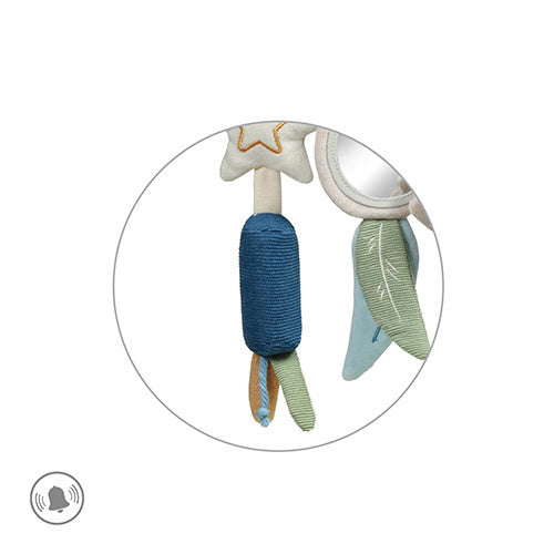 Babyono 1579 Babakocsi és autósülés medál mosómedve