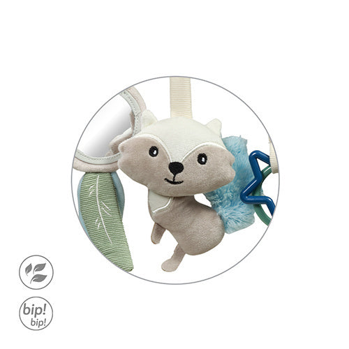 Babyono 1579 Babakocsi és autósülés medál mosómedve