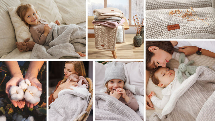 Babyono 1658 Szürke Hőszigetelt Pamut Takaró