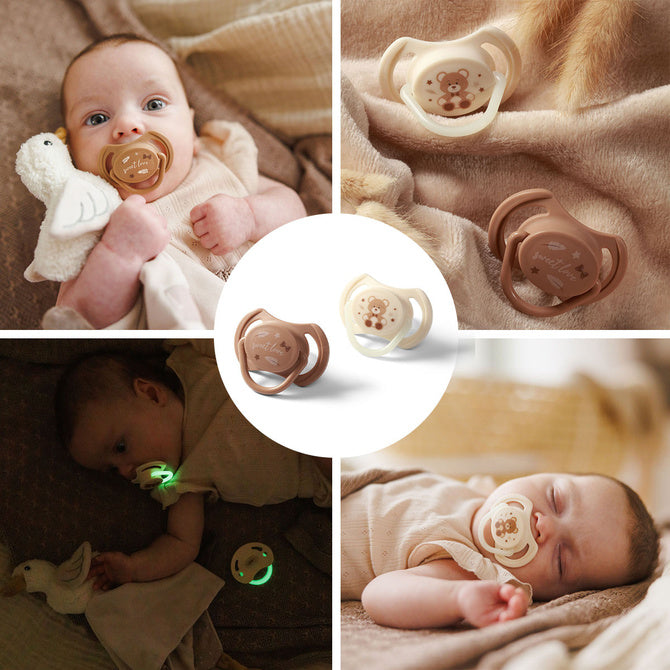 Babyono 1669/01 Szimmetrikus szilikon cumi 0-6