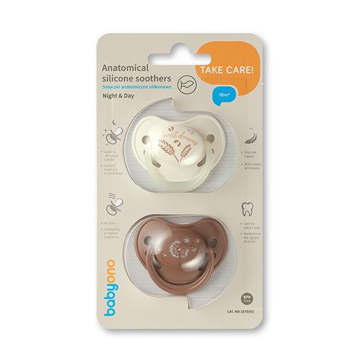 Babyono 1670/03 Anatómiai szilikon cumi 18+