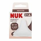Nuk 442745 Szilikon cumisüveg cumi 6+, 2 db 574345, 10124005