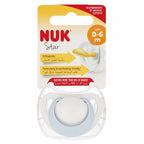 Nuk 450085 Szilikon cumi Csillag 0-6 1 db 573376, 10726069 Kék