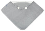 Sensillo Mózeskosár pólya plüss 75x75 szürke