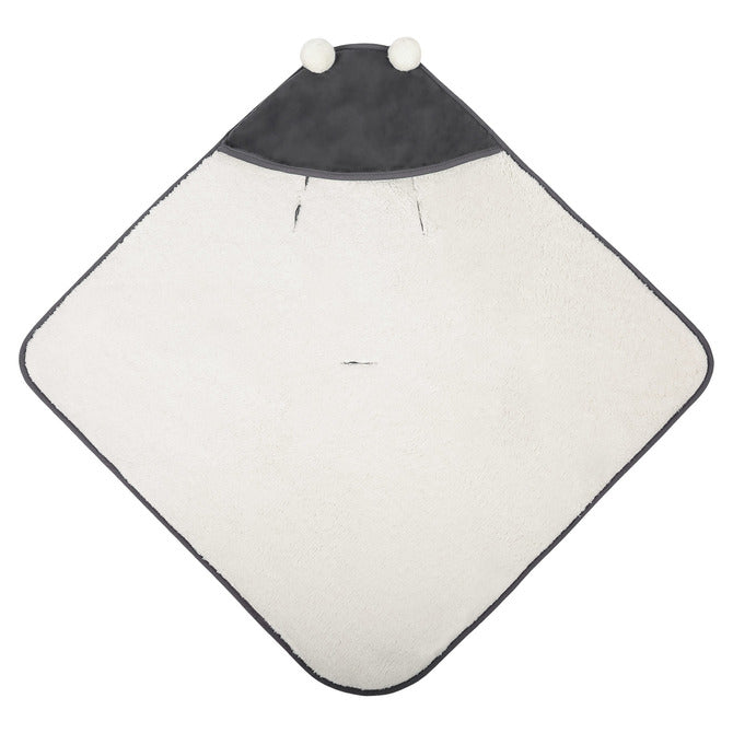 Sensillo Hordozókosár Pólya Plüss 75x75 Grafitszürke