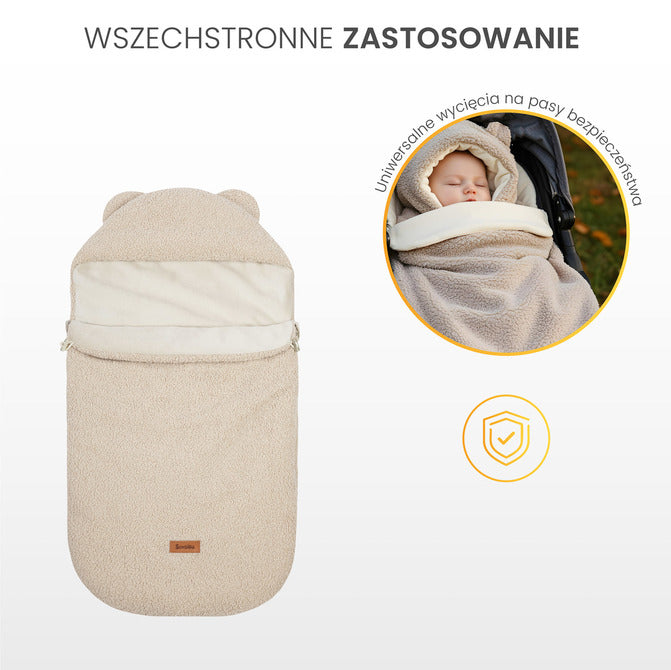 Sensillo Hálózsák 3 az 1-ben Ram sötét bézs