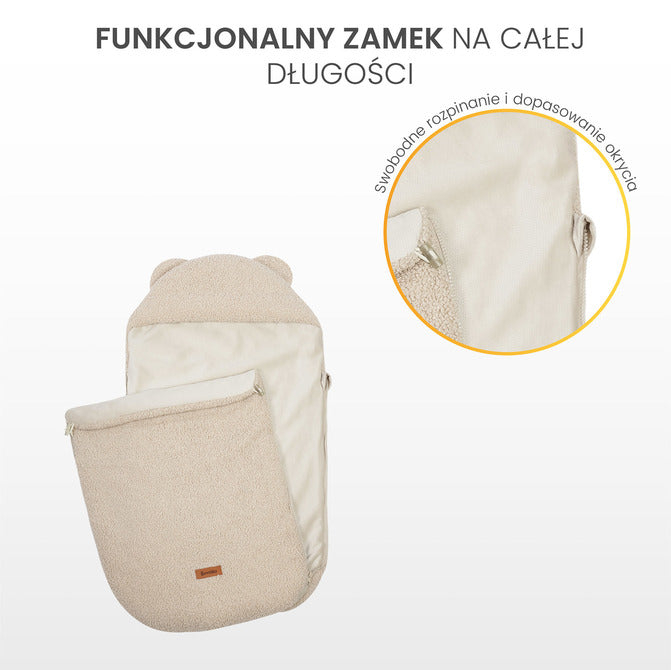 Sensillo Hálózsák 3 az 1-ben Ram sötét bézs