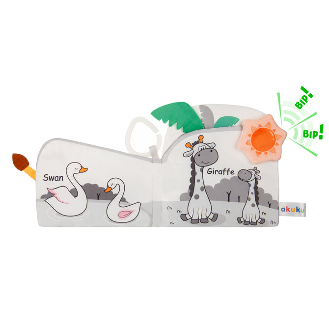 Akuku A0704 Szenzoros könyv állatkert