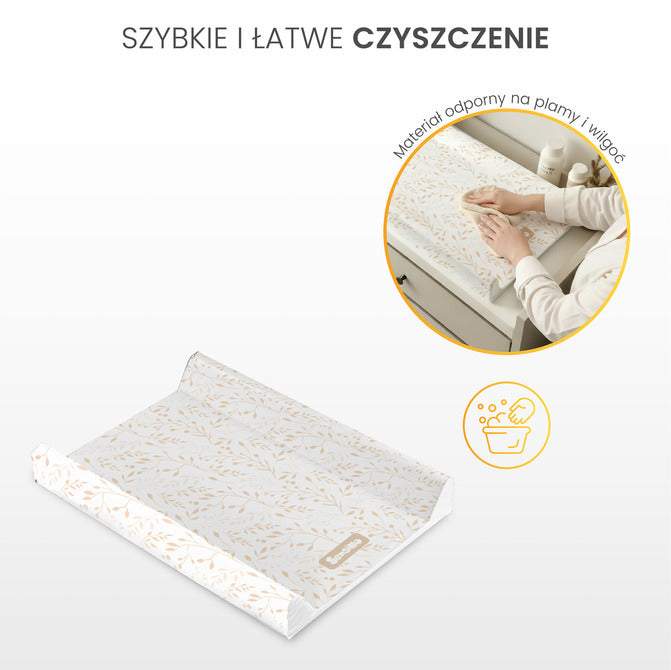 Sensillo Kemény Pelenkázó Lap – bézs levél