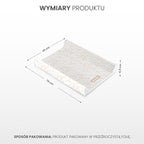 Sensillo Kemény Pelenkázó Lap – Pastel Bear