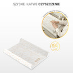 Sensillo Kemény Pelenkázó Lap – Pastel Doe