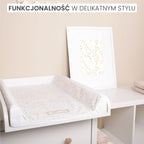 Sensillo Kemény Pelenkázó Lap – Pastel Doe