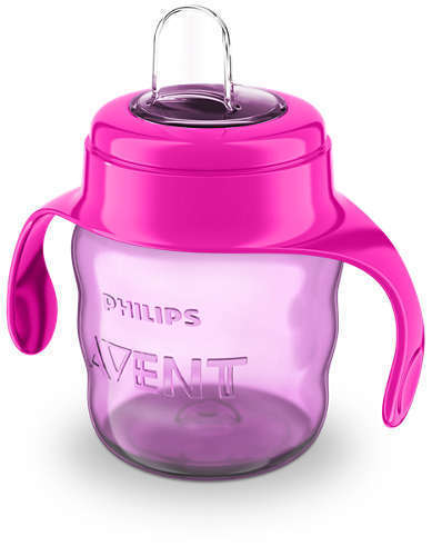 Philips Avent Scf551/03 Pohár szájfeltéttel 200 ml 6+ Rózsaszín *