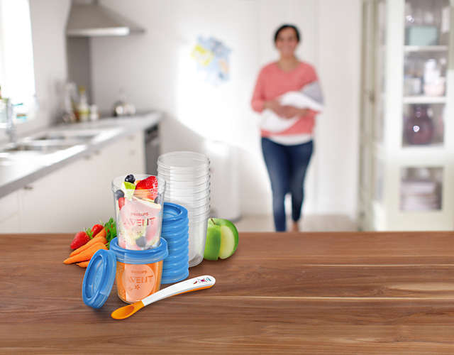 Philips Avent Scf721/20 Ételtároló készlet + kanál