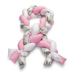 Sensillo Fonott Kiságyvédők 210 cm – Rózsaszín Virágok