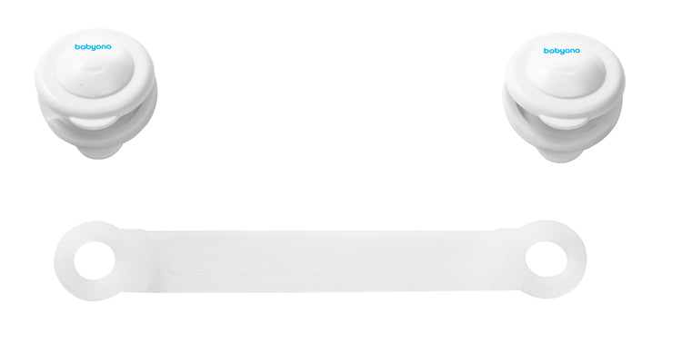 Babyono 953/01 Fiókok és Hűtőszekrény Biztonsági Zár, Fehér