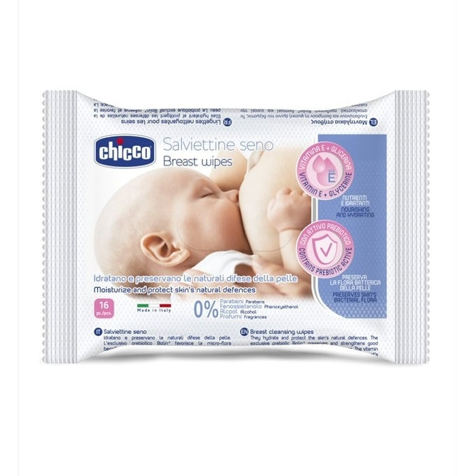 Chicco 080700 Melltisztító törlőkendők 16 db