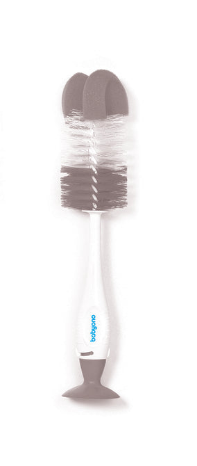 Babyono 728/01 Szürke tapadókorongos kefe