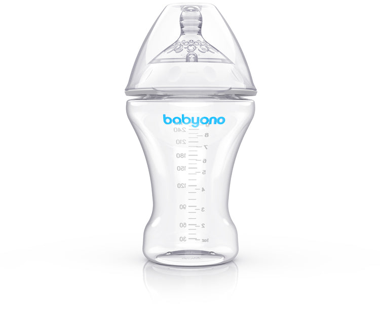 Babyono 1451-es üveg 260 ml-es természetes szoptatós folyadék