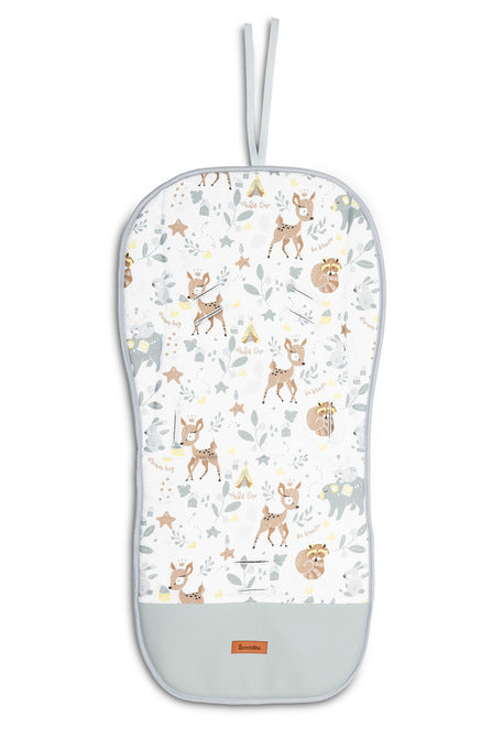 Sensillo Bársonyfehér Erdei Kaland Babakocsi Betét