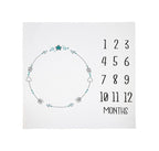 Sensillo Muszlin fotószőnyeg Boho fehér 120x120