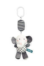 Sensillo Fekete-fehér babakocsi medál elefánt