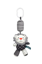 Sensillo Fekete-fehér babakocsi medál oroszlán