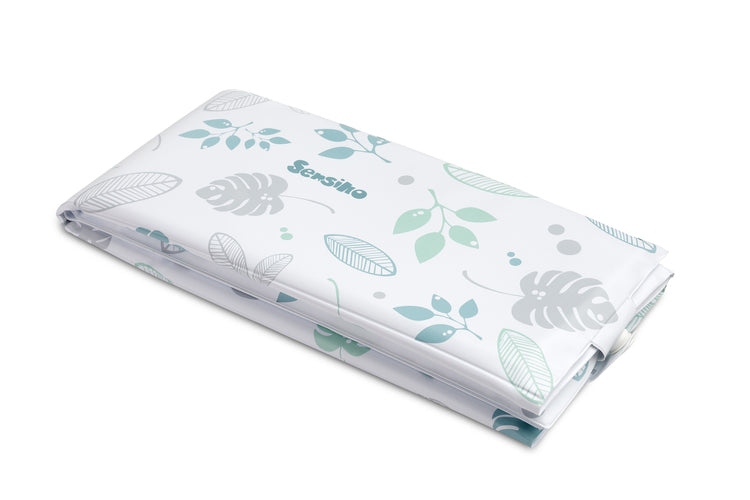 Sensillo Turista szőnyeg/pelenkázó alátét – virágos kék