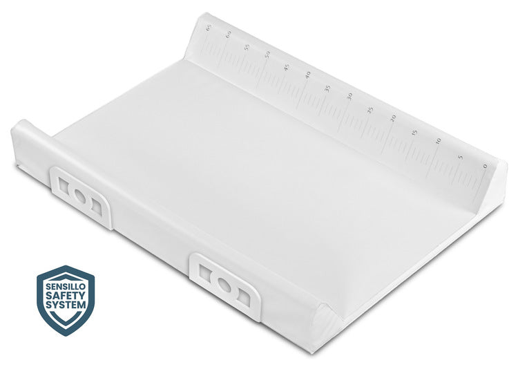 Sensillo Merevített pelenkázó alátét biztonsági rendszerrel - Platinum