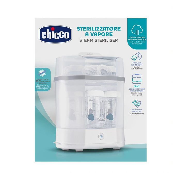 Chicco 129539 3 az 1-ben gőzsterilizáló