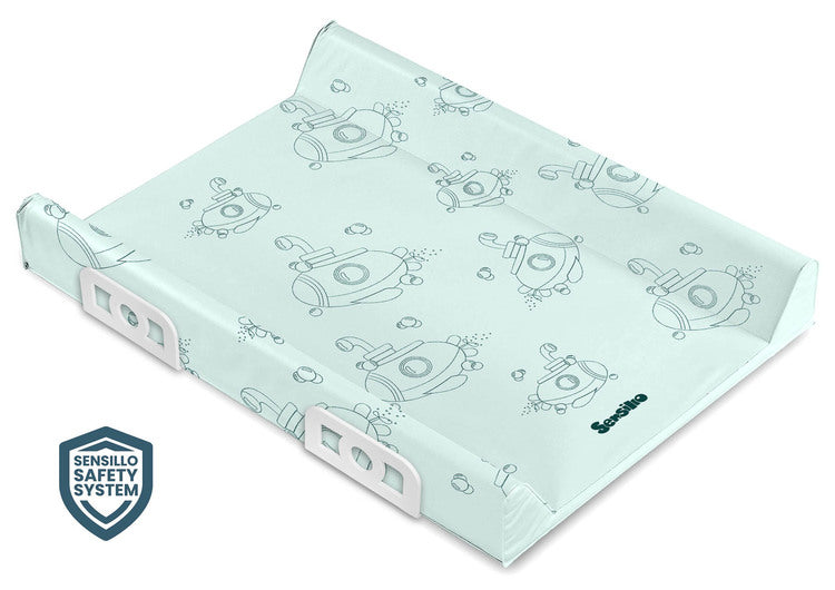Sensillo Biztonsági Rendszer Pelenkázóasztal 70 Cm – Utazó - Tengeralattjáró Minta