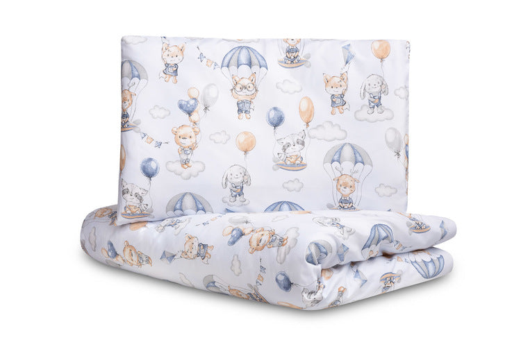 Sensillo 2 elemes pamut ágyneműhuzat "Flight In Clouds"