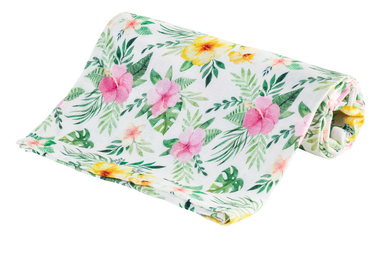 0301 Bambusz pelenka 75X75 Virágok