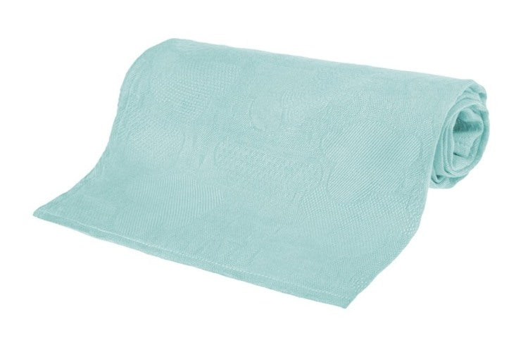 0340 Bambusz pelenka 75X75 Felhők Aqua