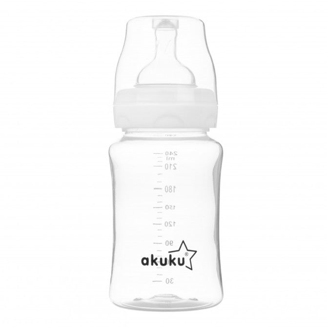 Akuku A0107 Széles nyakú cumisüveg hasfájás ellen