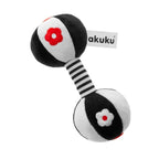 Akuku puha plüss súlyzó babajáték
