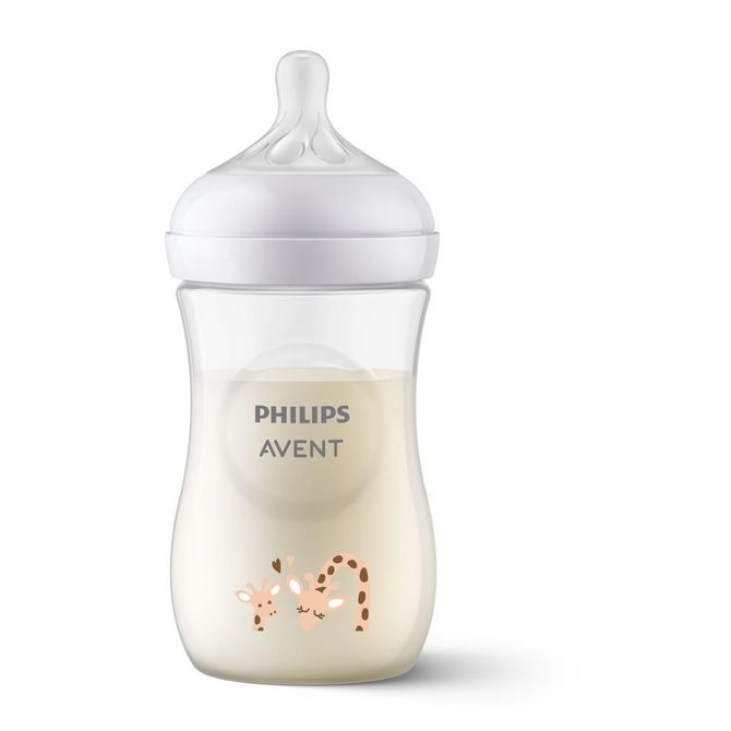 Philips Avent Scy903/66 Reszponzív Palack Természetes 260Ml Zsiráf