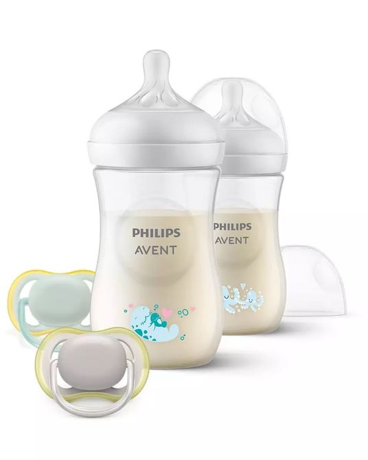 Philips Avent Scd837/11 2 db-os természetes, érzékeny palackkészlet