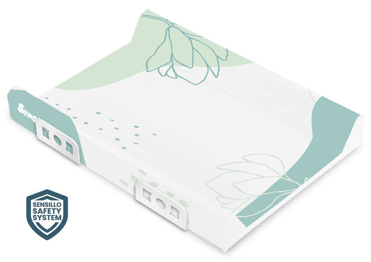 Sensillo Merevített pelenkázó alátét biztonsági rendszerrel – kisállatoknak - bohém zöld 70 cm