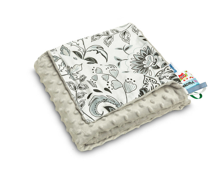 Sensillo Minky Blanket Grey Folk 75 X 100