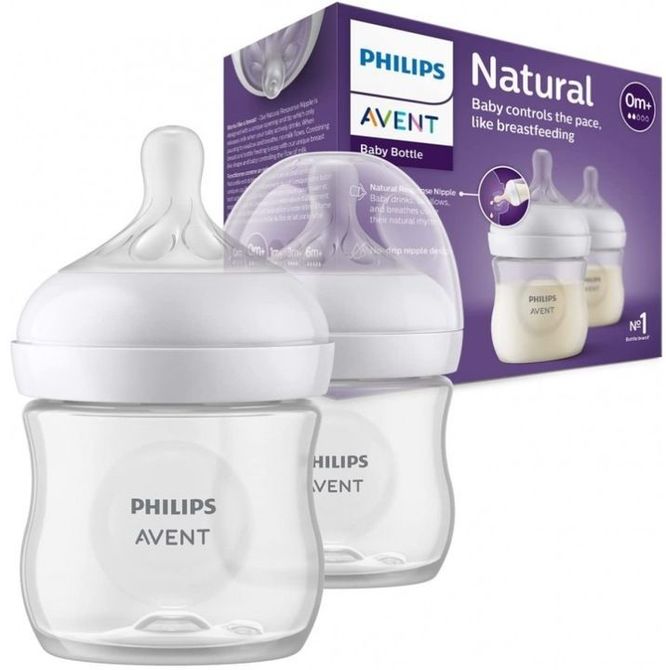 Philips Avent Scy900/02 Reszponzív Palack Természetes 2X125Ml