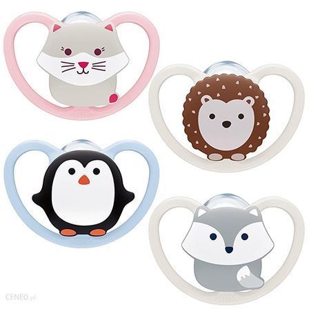 Nuk 730331 Szilikon cumi Space 0-6 1 db/doboz