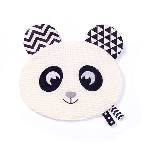 Babyono 1533 Boldog Panda Blink&Smile lapos plüssjáték