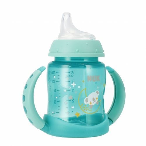 Nuk 2639 150 ml-es világító üveg fogantyúkkal 215326