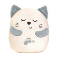 Puha cica plüss játék babáknak
