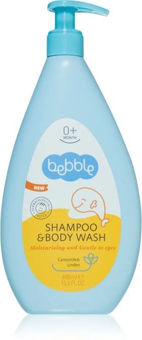 Bebble 5991 Sampon és tusfürdő kamilla illattal 400 ml 3016-01-026