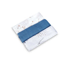 Sensillo Muszlin pelenka 3 db-os csomag – Kék